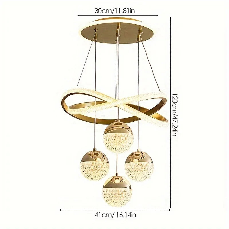 Lampu Chandelier LED Dekoratif